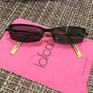 Lafont Mambo black frames.